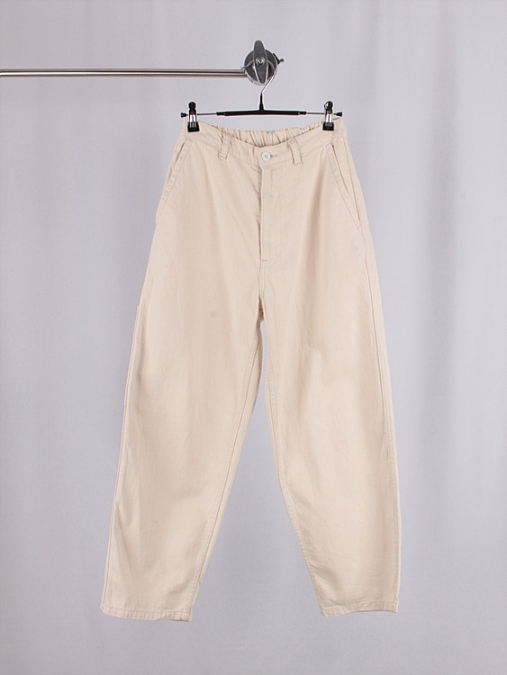 DANTON cotton twill easy pants (~28.3 inch) - JAPAN MADE