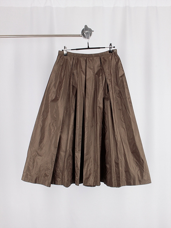 MARGARET HOWELL silk skirt (25.9inch) - japan made