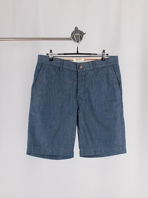 BIG JOHN chambray shorts (29.1 inch) - JAPAN MADE [미사용품]