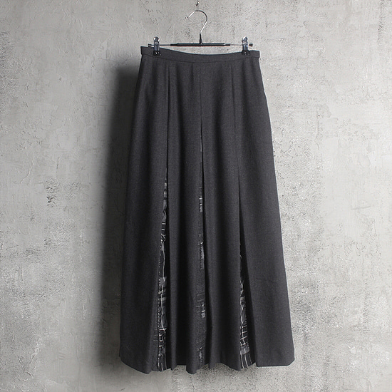 La Duree wool long skirt (26)
