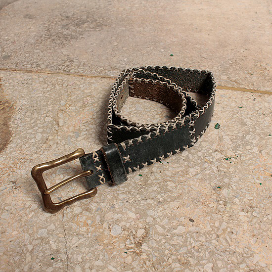 A/T GOODS leather belt