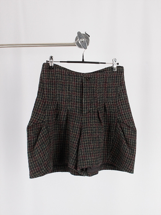 ZUCCA HARRIS TWEED tweed shorts (27.5inch) - japan made