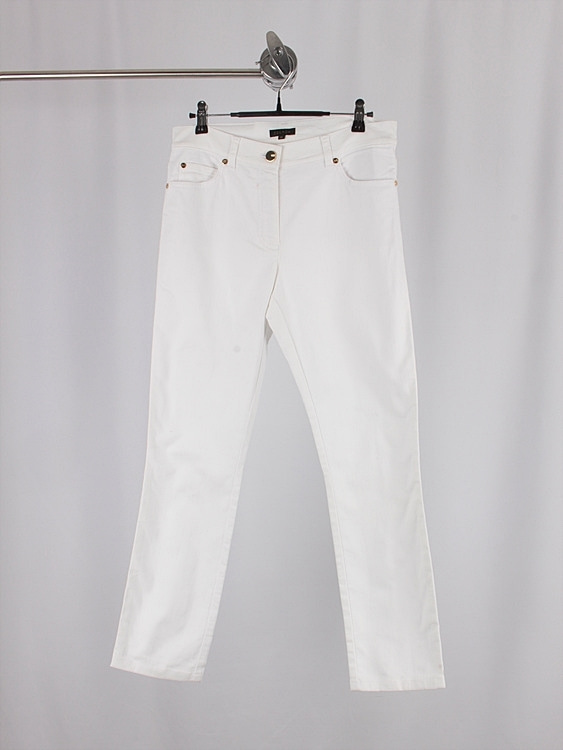 ESCADA slim fit white denim pants (28.3 inch)