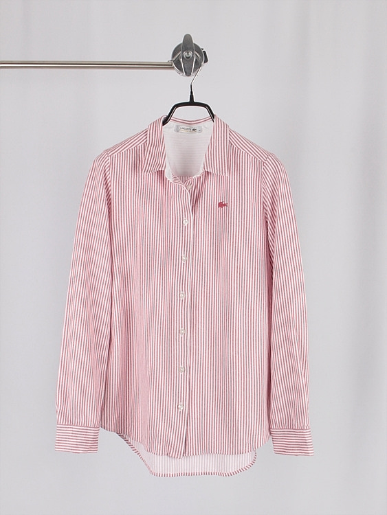 LACOSTE stripe shirts - japan made