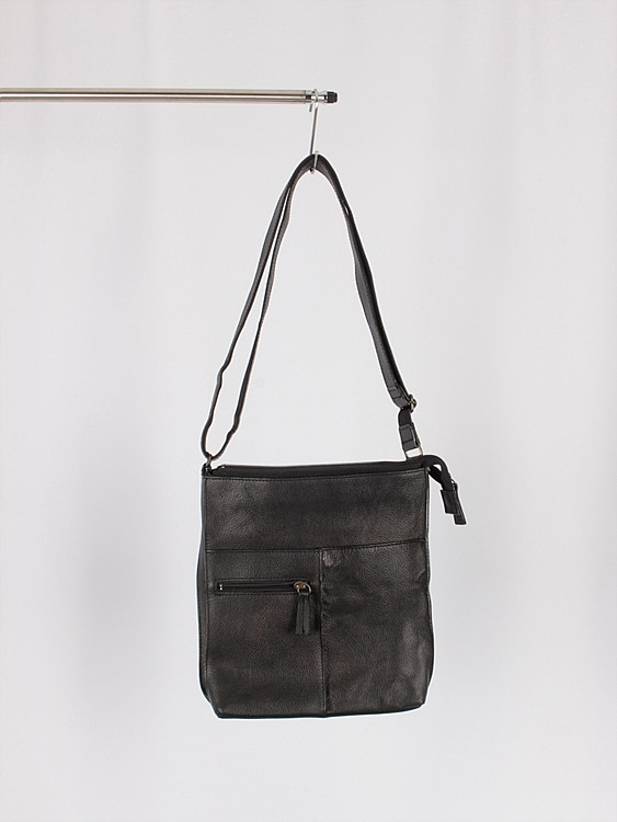leather cross bag - JAPAN MADE