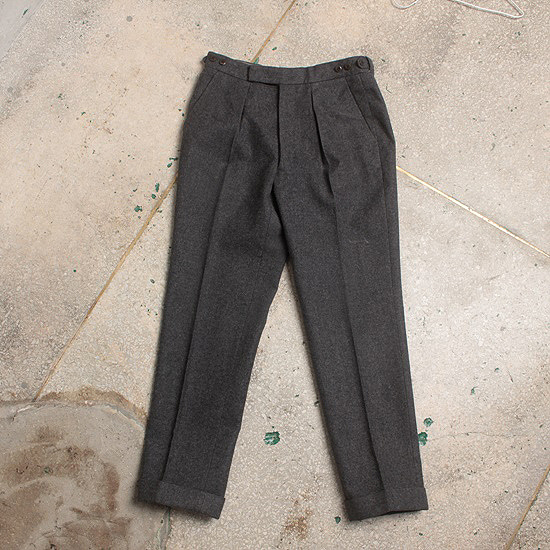 THE SOVEREIGN HOUSE by UNITED ARROWS wool pants (29)