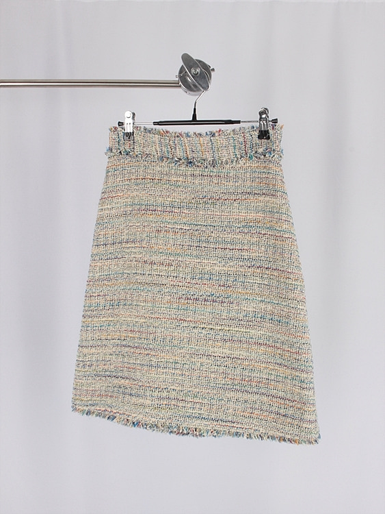 THEORY tweed set up skirt (26.7inch) - japan made