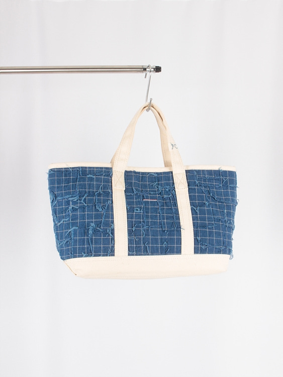 PORTER CLASSIC canvas patchwork tote bag - JAPAN MADE