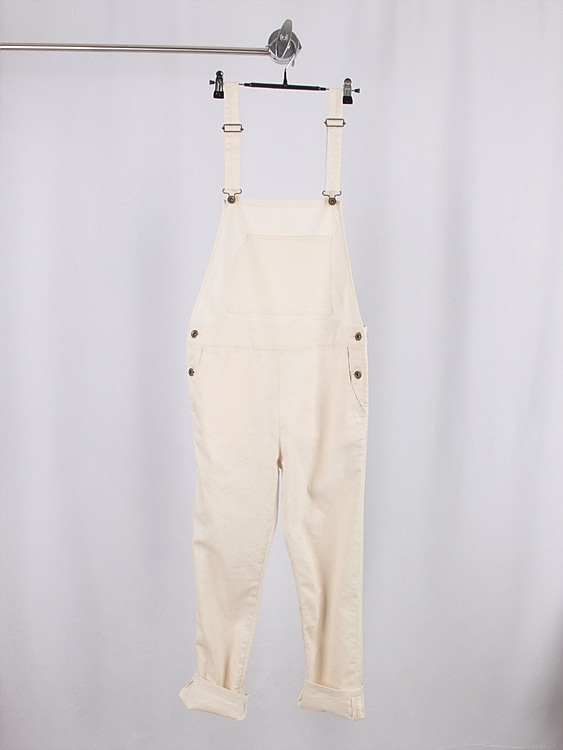 BANNER BARRETT slim overall pants (women free , 32) - japan made
