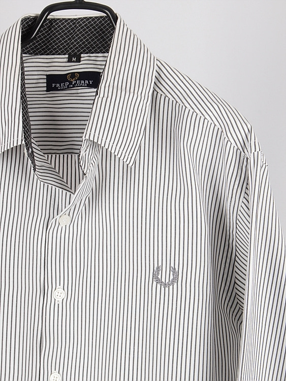 FRED PERRY stripe shirts- japan made