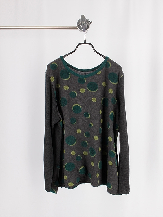 COULAGE dots long sleeve - JAPAN MADE