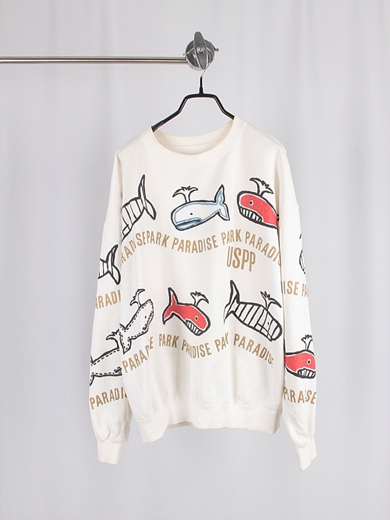 USPP whale sweat shirts - JAPAN MADE
